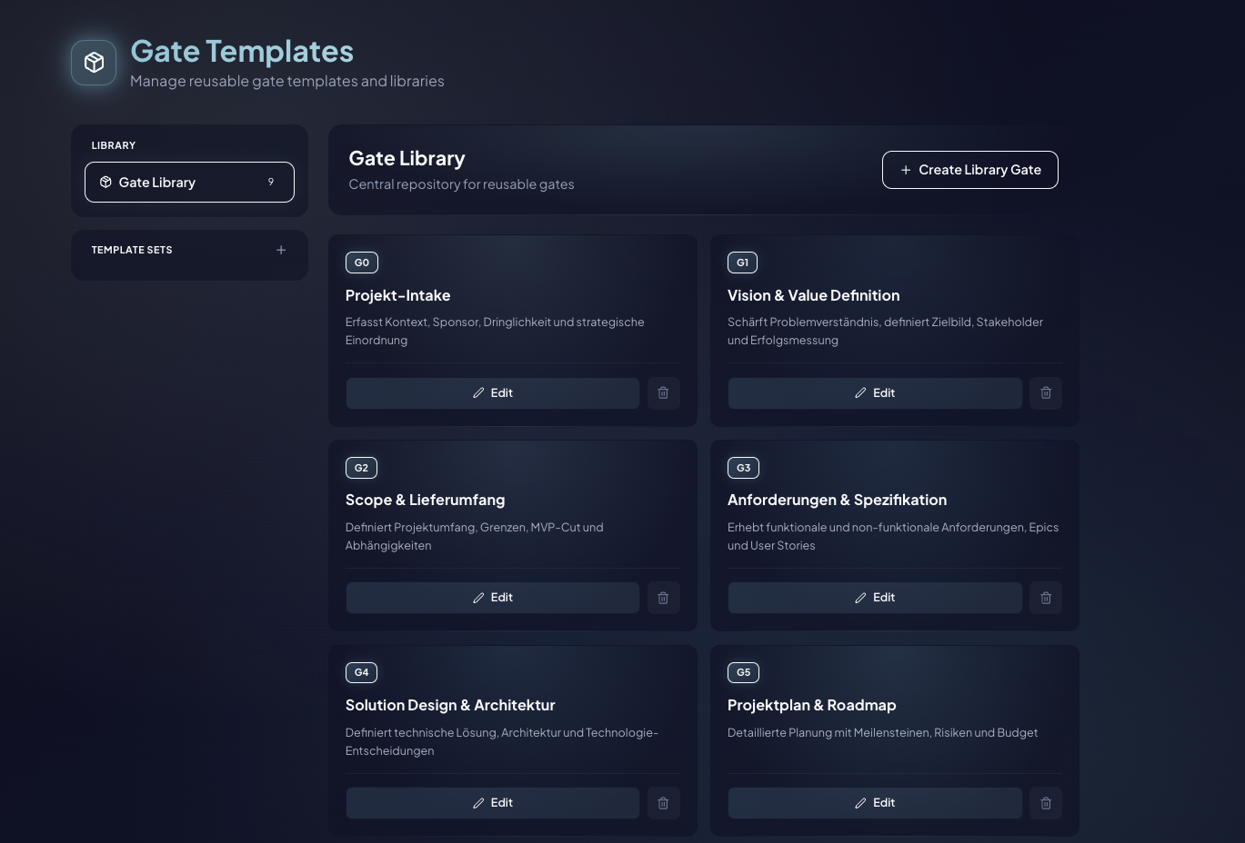 CuForge Gate Templates
